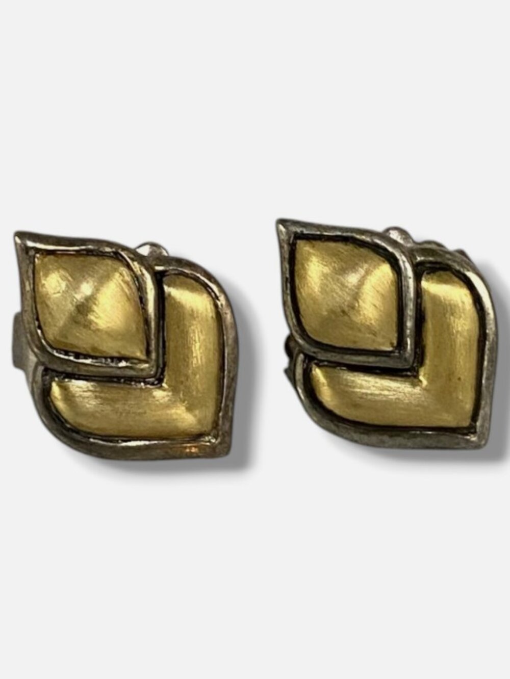 John Hardy Women's 18K Gold Sterling Silver Stud Earrings